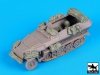 Black Dog T72077 Sd.Kfz.251 accessories set for Dragon 1/72